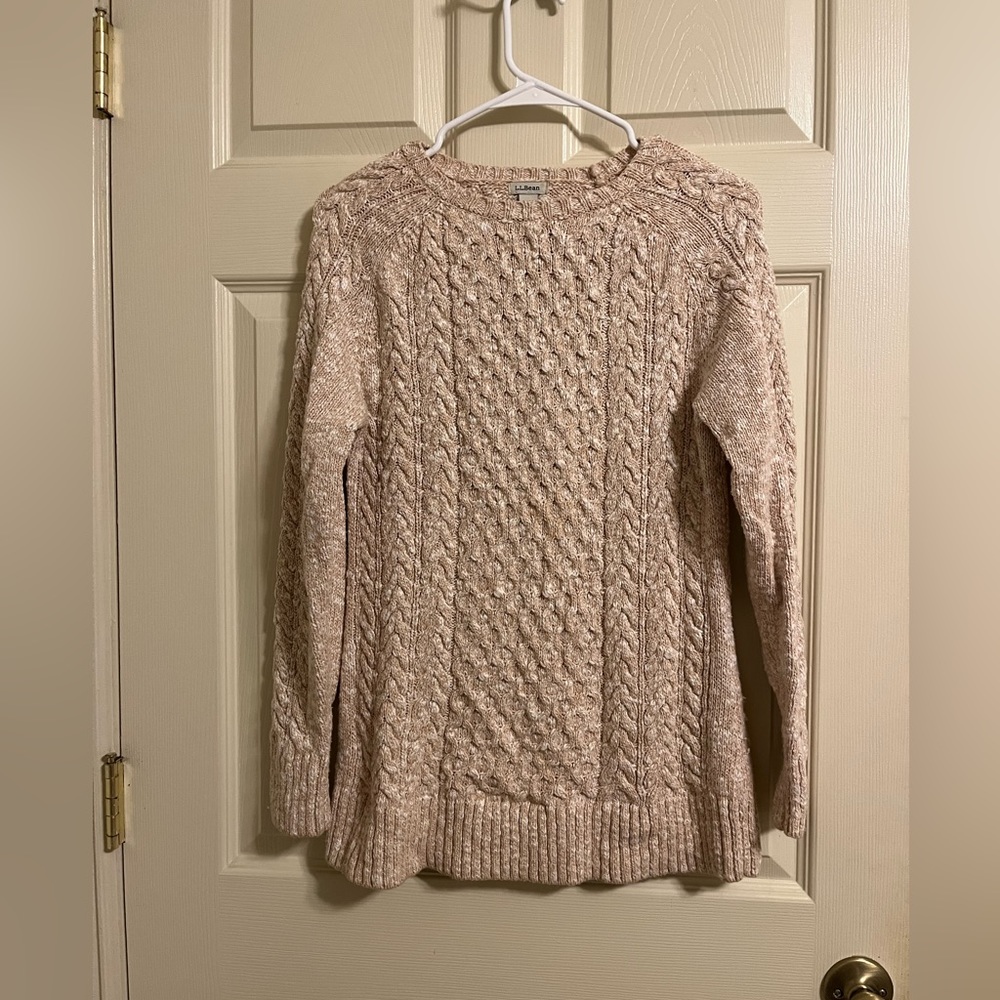 LL Bean Cable Knit Sweater
